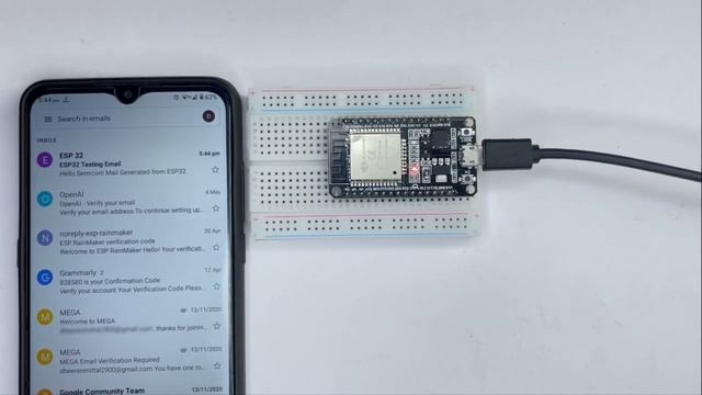 ESP32 Tutorial: Sending Email Alerts using ESP32 смотреть онлайн