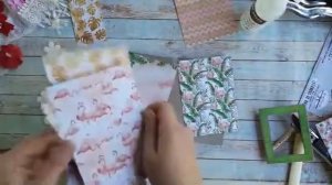 МК онлайн Миник на простом переплете, скрапбукинг