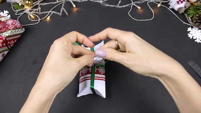 5 ИДЕЙ Как упаковать ПОДАРОК в подарочную бумагу на Новый год смотреть онлайн