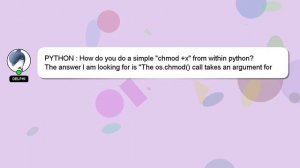 PYTHON : How do you do a simple "chmod +x" from within python?