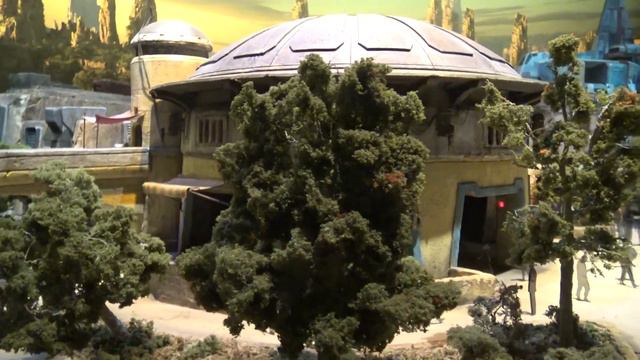 Star Wars Galaxy's Edge Model Segment Unveiled at Disney's Hollywood Studio смотреть онлайн