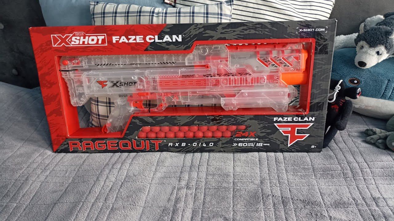 Мне подарили ВОТ ТАКОЙ "X-SHOT Ragequit" Бластер на 23 февраля! смотреть онлайн