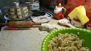 МАНТЫ с КАРТОШКОЙ, ЛУКОМ и СВИНИНОЙ #манты