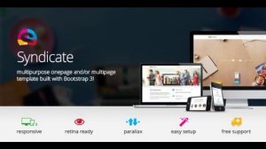 Preview Syndicate - All Purpose Bootstrap Retina Template