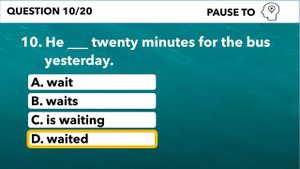 PAST SIMPLE TEST 1