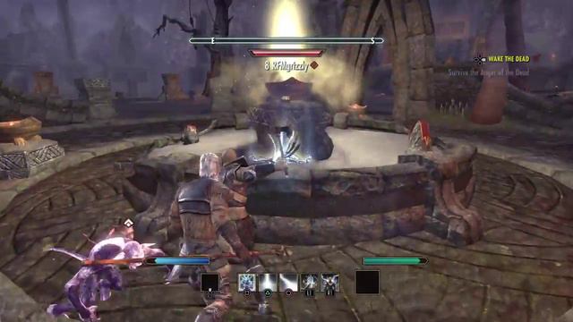 Let's Play The Elder Scrolls Online Tamriel Unlimited (ESO) On PS4 Part 11 - Im On Fire! смотреть онлайн