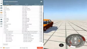 Как занизить машину в BeamNG Drive 100% рабочий способ