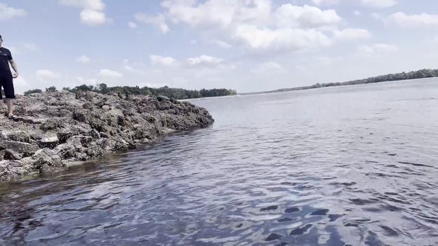 Все это время вода скрывала РАЗРУШЕННЫЙ СТАРЫЙ  МОСТ Запорожье 27.06.2023 ОСТРОВ Хортица Заповедник