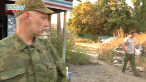 Интервью с бойцом казачьего Святогеоргиевского полка в Старомихайловке