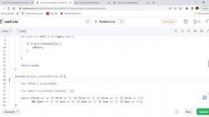 Leetcode  2586  Count the Number of Vowel Strings in Range