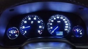 светодиодная подсветка щитка приборов opel astra g