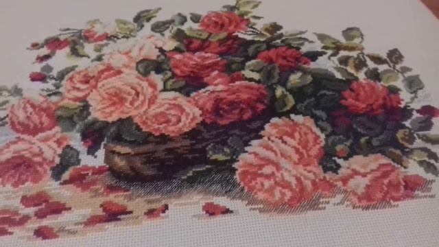 Готовая работа Королевские розы в СП У Светланы Абакароваой смотреть онлайн