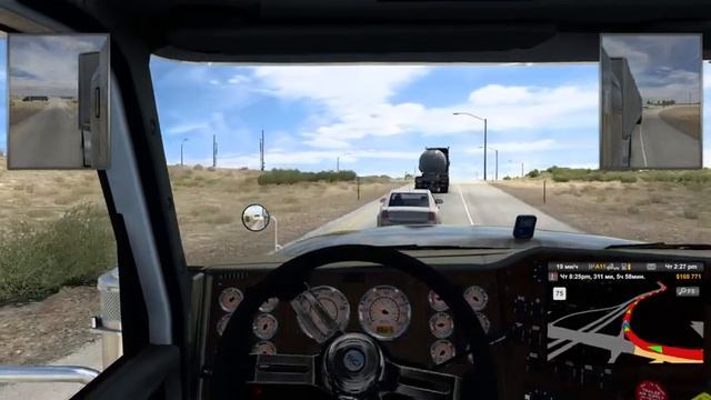 American Truck Simulator - Рабочие будни дальнобойщика в Америке смотреть онлайн