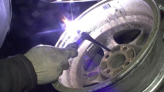 Правка,сварка диска Renault смотреть онлайн