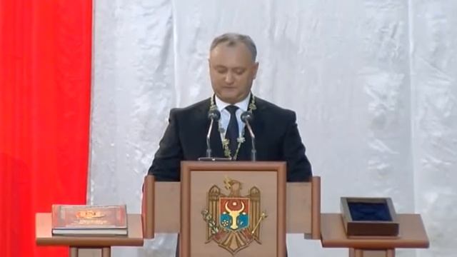 Инаугурация Президента Игоря Додона во Дворце Республики смотреть онлайн