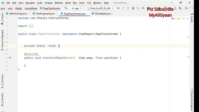 Slide Between Fragments Using Viewpager2 | Viewpager2 With Fragments Java| Swipe Text In Fragment |