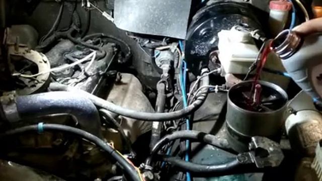 Замена масла гидроусилителя УАЗ+ промывка системы. смотреть онлайн