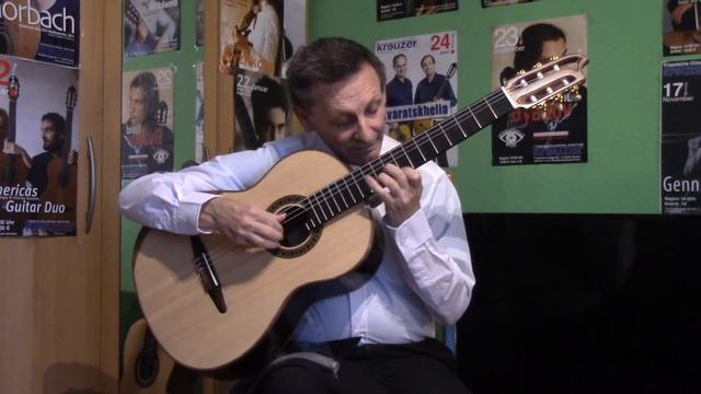 Carlos Gardel - "Por una cabeza" Tango Played by Gennadiy Pilch смотреть онлайн
