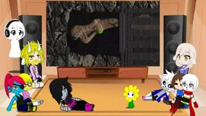 Реакция Undertale на Кратко про Вангеры (2 часть)
