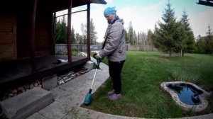 Новый аккумуляторный триммер makita DUR181Z