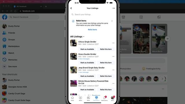 How To Remove An Item From Facebook Marketplace - Quick and Easy смотреть онлайн