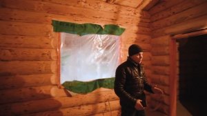 Баня из дикого сруба.ЦЕНА бани под ключ