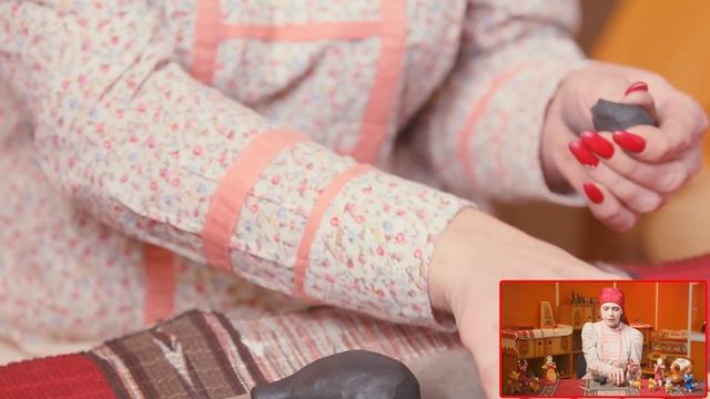 Урок по лепке романовской игрушки смотреть онлайн