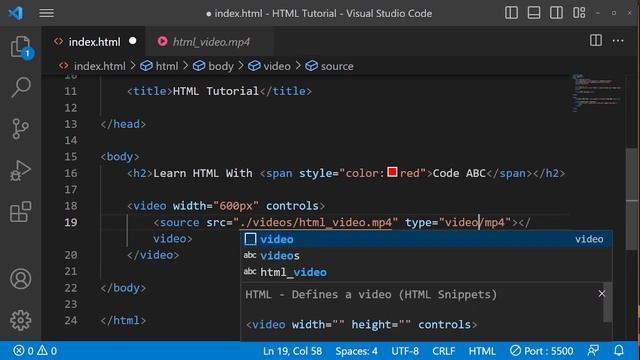 HTML Bangla Tutorial #9 VIDEO || AUDIO || IFRAME in HTML5