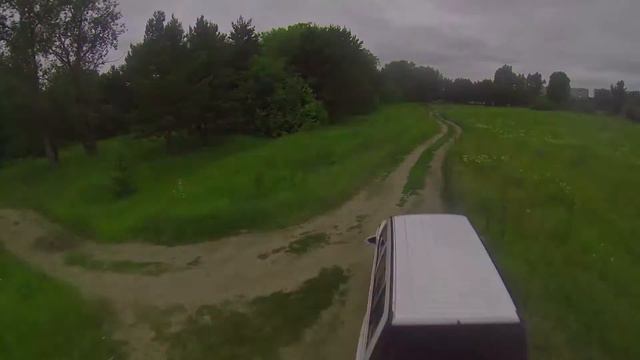 Летаю на квадро-коптере DJI Phantom flyght | RAW - no stabilized смотреть онлайн