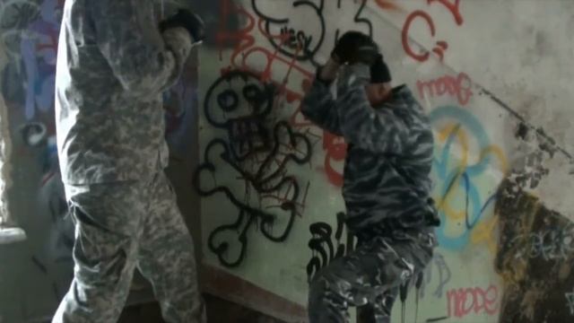 TSA & KRB.lv drill on Stairs RMA.lv Instructor Rob Combat club Riga Latvia Рукопашный бой смотреть онлайн