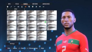 FIFA 23 ACHRAF HAKIMI PRO CLUBS CLUBES PRO LOOKALIKE CREATION FACE