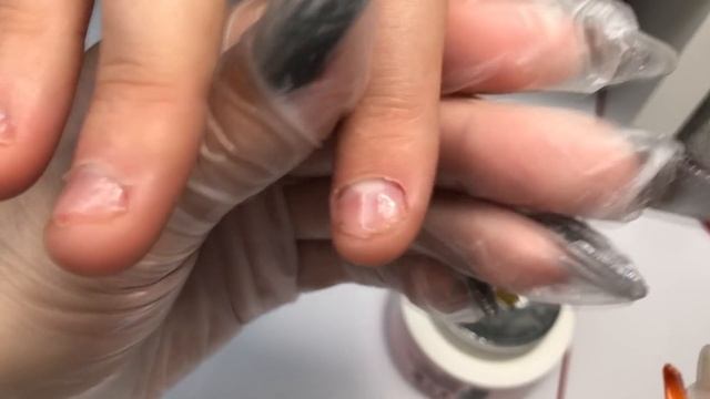 СОЖРАЛА НОГТИ ? Преображение ОЧЕНЬ ОБКУСАННЫХ ногтей. НАРАЩИВАНИЕ НОГТЕЙ. Manicure & Extensions