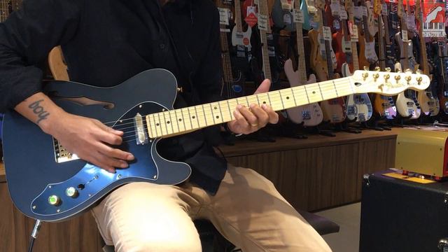 ทดสอบเสียง กีต้าร์ไฟฟ้า Fender LTD Deluxe Telecaster Thinline | เบ๊ เงียบ เส็ง смотреть онлайн