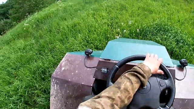 Дорога на вездеходе,за халявным металлоломам // МеталлоКоп без Копа!
