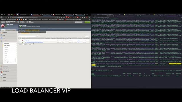 Openshift/Kubernetes Load Balancer lbconfig-operator demonstration смотреть онлайн