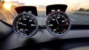 Давление и температура масла после езды по трассе на Hyundai Solaris 1.6 МТ. Двигатель Gamma G4FC.