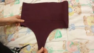 Высокие трусы с утяжкой, корректирующие.