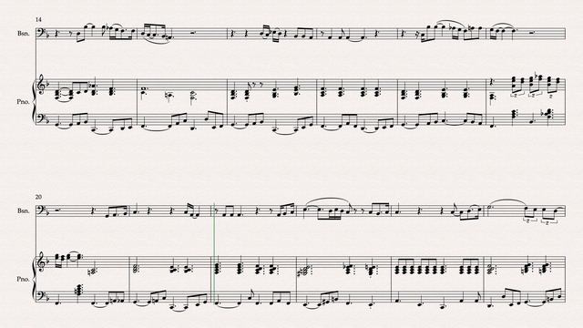 At Last Bassoon solo with Piano Accompaniment Arranged By Matthew Pyeon смотреть онлайн