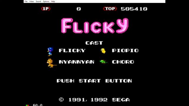 Flicky (Arcade Vs. Genesis/Sega CD Vs. Sega Saturn) Sega 60th Comparison #1