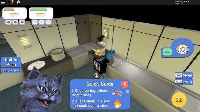 БЕЗУМНАЯ КУХНЯ С ЛАНОЙ! / Dare To Cook / Roblox / РОБЛОКС смотреть онлайн