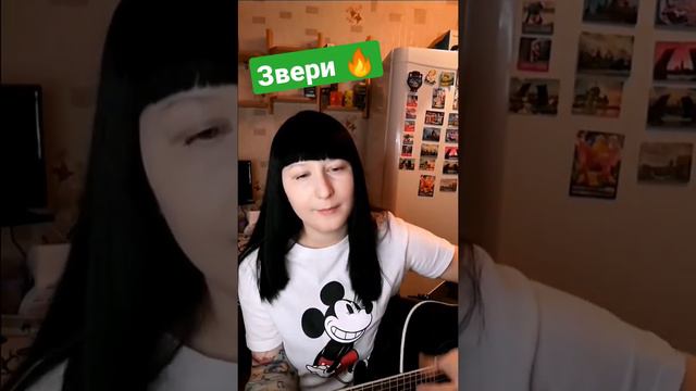 ЗВЕРИ - Дожди Пистолеты КАВЕР НА ГИТАРЕ / NATUSIK COVER