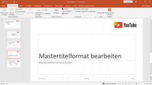 Arbeiten mit dem Folienmaster (Layout-Vorlagen für die Präsentation) – PowerPoint-Tutorial