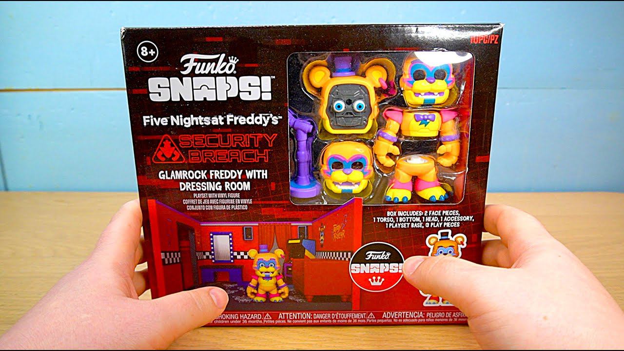 ФНАФ ГЛЭМРОК ФРЕДДИ И КОМНАТА ФАНКО СНЭПС FUNKO SNAPS GLAMROCK FREDDY ROOM смотреть онлайн