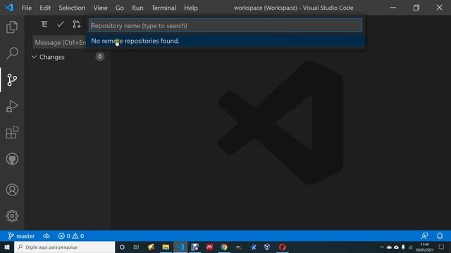 Github no VS Code 04 - Como usar o github no Visual Studio Code