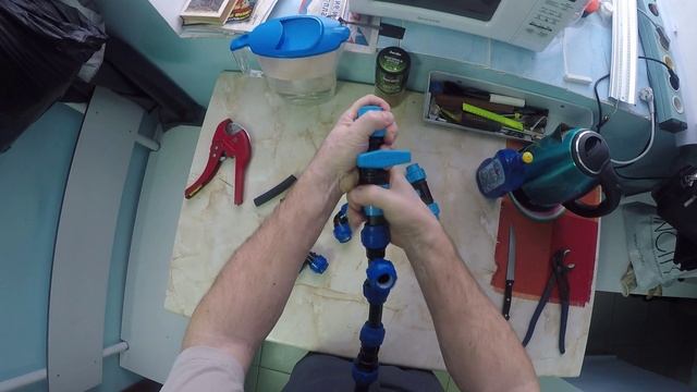 Правильный монтаж труб и фитингов ПНД. смотреть онлайн