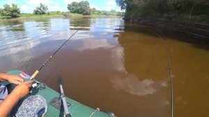 Рыбалка на Старых Карачах, пробный ролик