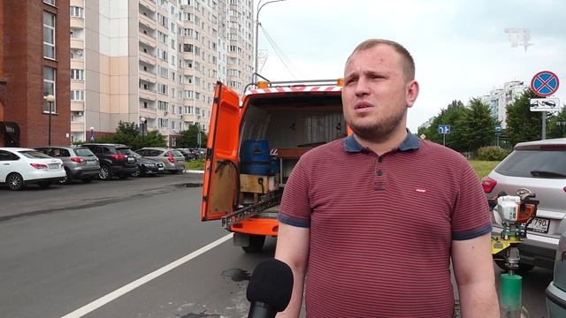 Проверка качества укладки дорожного полотна по улице Победы смотреть онлайн