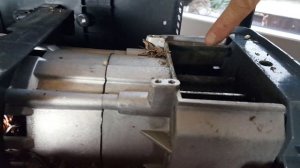 Дробилка для веток. Разборка.Часть1.