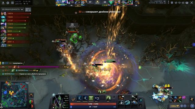 ПЕРВЫЕ В МИРЕ 12к MMR от 23savage! SLARK CARRY DOTA 2 [ProСмотр] смотреть онлайн