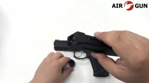 Пневматический пистолет ASG CZ SP-01 Shadow blowback 4,5 мм